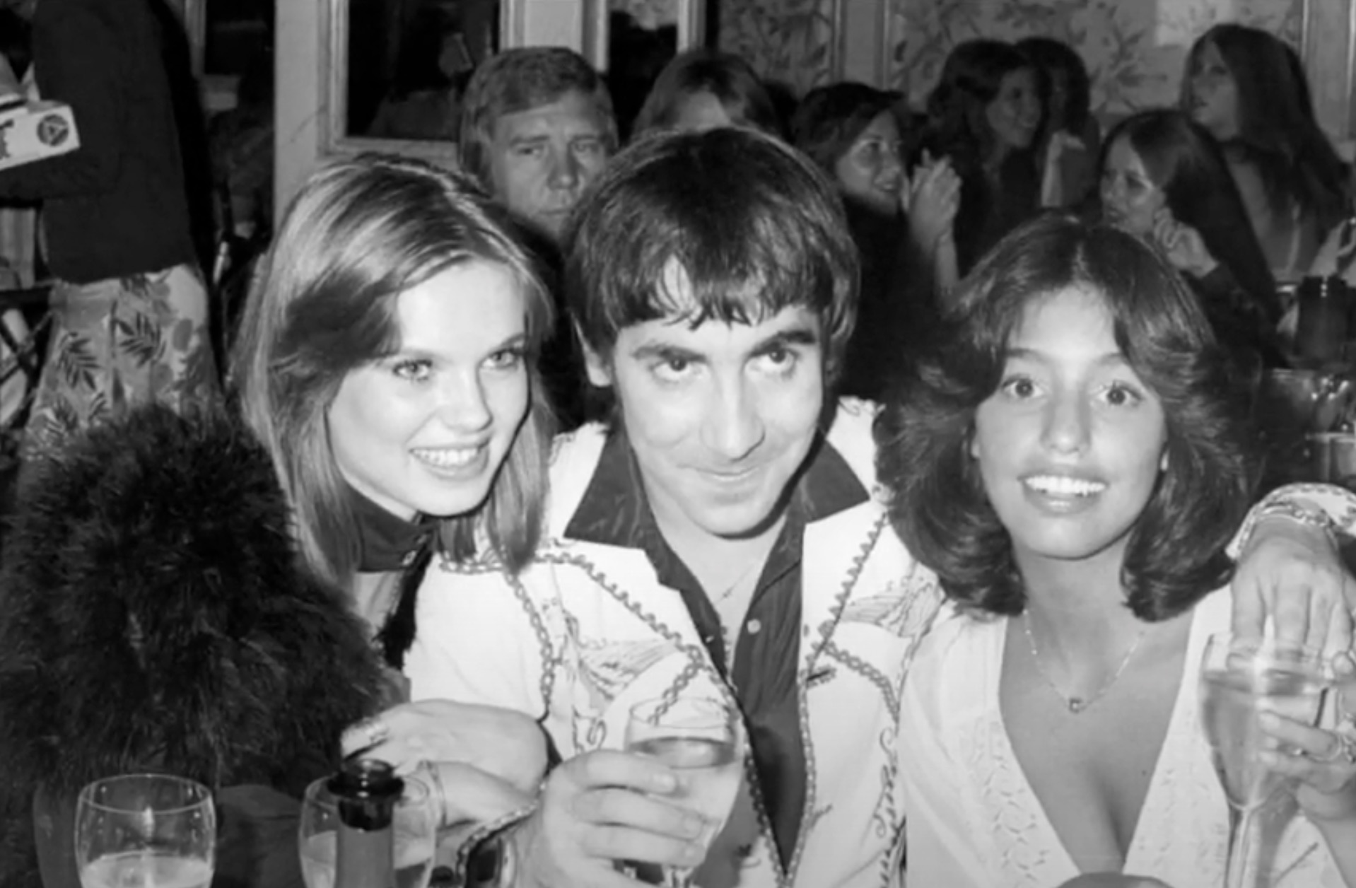 Keith Moon hanging at the Rainbow 